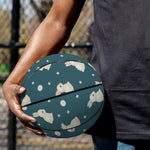 Baby Rabbit Pattern Print Basketball