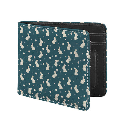 Baby Rabbit Pattern Print Bifold Wallet