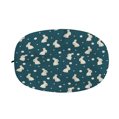 Baby Rabbit Pattern Print Car Side Mirror Covers