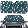 Baby Rabbit Pattern Print Car Windshield Sun Shade