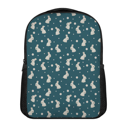 Baby Rabbit Pattern Print Casual Backpack