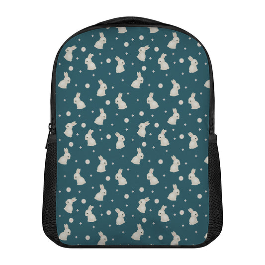 Baby Rabbit Pattern Print Casual Backpack