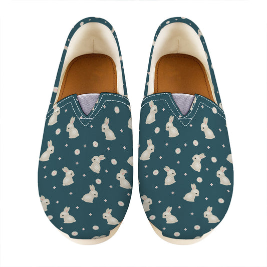 Baby Rabbit Pattern Print Casual Shoes