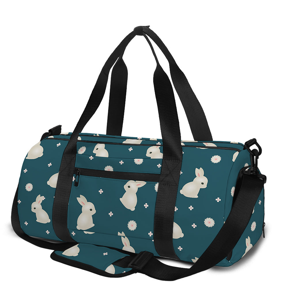 Baby Rabbit Pattern Print Gym Bag