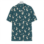 Baby Rabbit Pattern Print Hawaiian Shirt