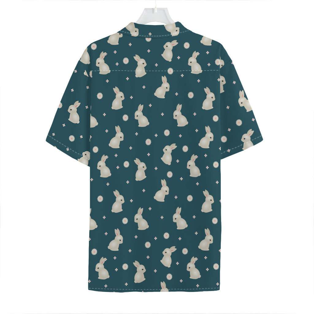 Baby Rabbit Pattern Print Hawaiian Shirt