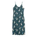 Baby Rabbit Pattern Print Jersey Midi Cami Dress