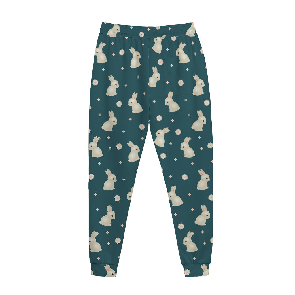 Baby Rabbit Pattern Print Jogger Pants
