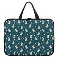 Baby Rabbit Pattern Print Laptop Sleeve With Handle