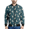 Baby Rabbit Pattern Print Men's Bomber Jacket