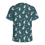 Baby Rabbit Pattern Print Men's Sports T-Shirt