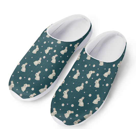 Baby Rabbit Pattern Print Mesh Casual Shoes