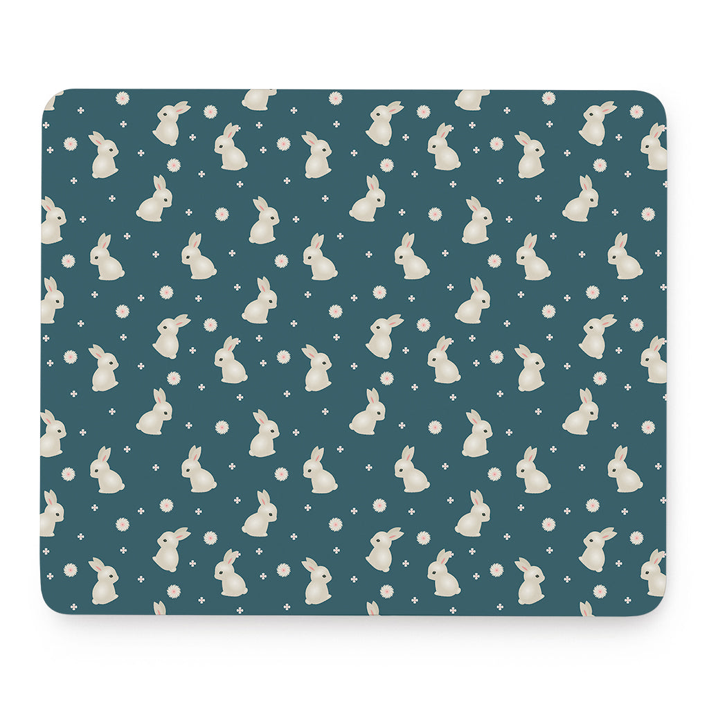 Baby Rabbit Pattern Print Mouse Pad