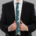 Baby Rabbit Pattern Print Necktie