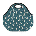 Baby Rabbit Pattern Print Neoprene Lunch Bag