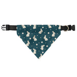 Baby Rabbit Pattern Print Over The Collar Dog Bandana
