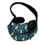 Baby Rabbit Pattern Print Pet Sling Carrier