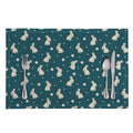 Baby Rabbit Pattern Print Placemat