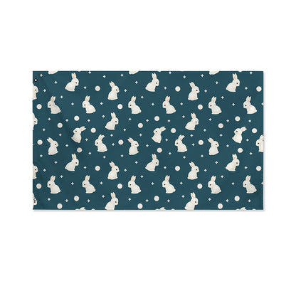 Baby Rabbit Pattern Print Polyester Flag
