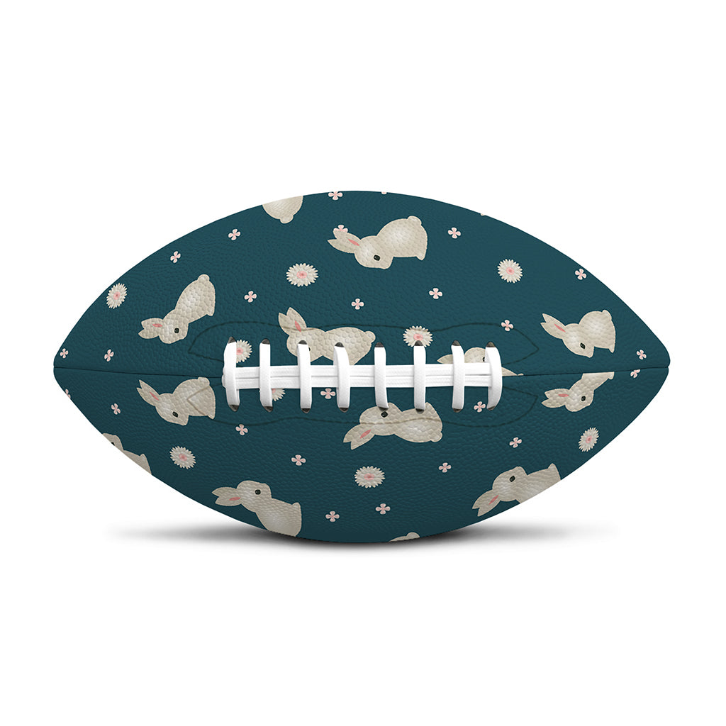 Baby Rabbit Pattern Print Rugby Ball