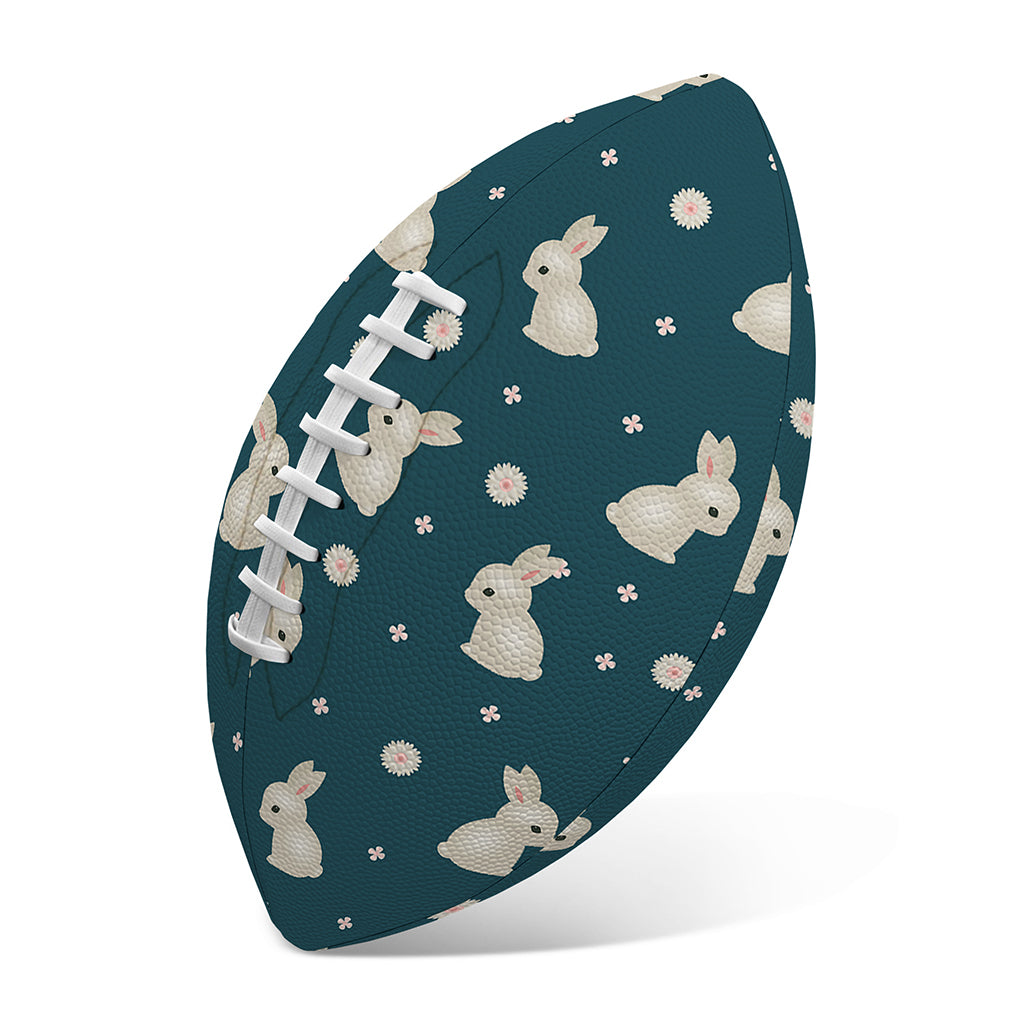 Baby Rabbit Pattern Print Rugby Ball