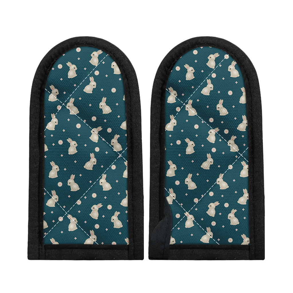 Baby Rabbit Pattern Print Skillet Handle Cover