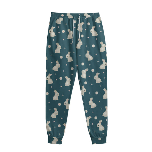 Baby Rabbit Pattern Print Sweatpants