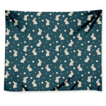 Baby Rabbit Pattern Print Tapestry