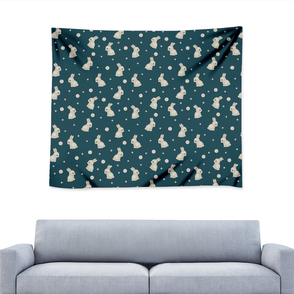 Baby Rabbit Pattern Print Tapestry