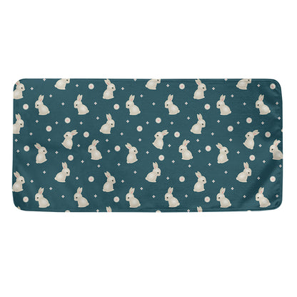 Baby Rabbit Pattern Print Towel