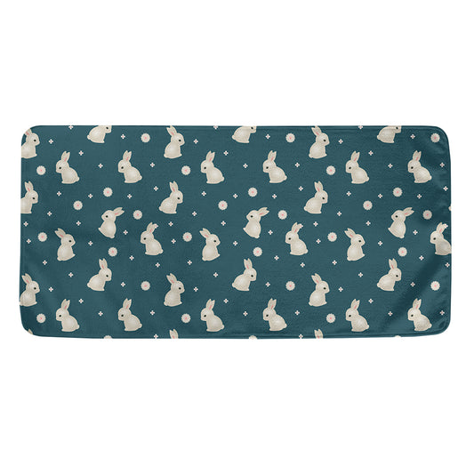 Baby Rabbit Pattern Print Towel