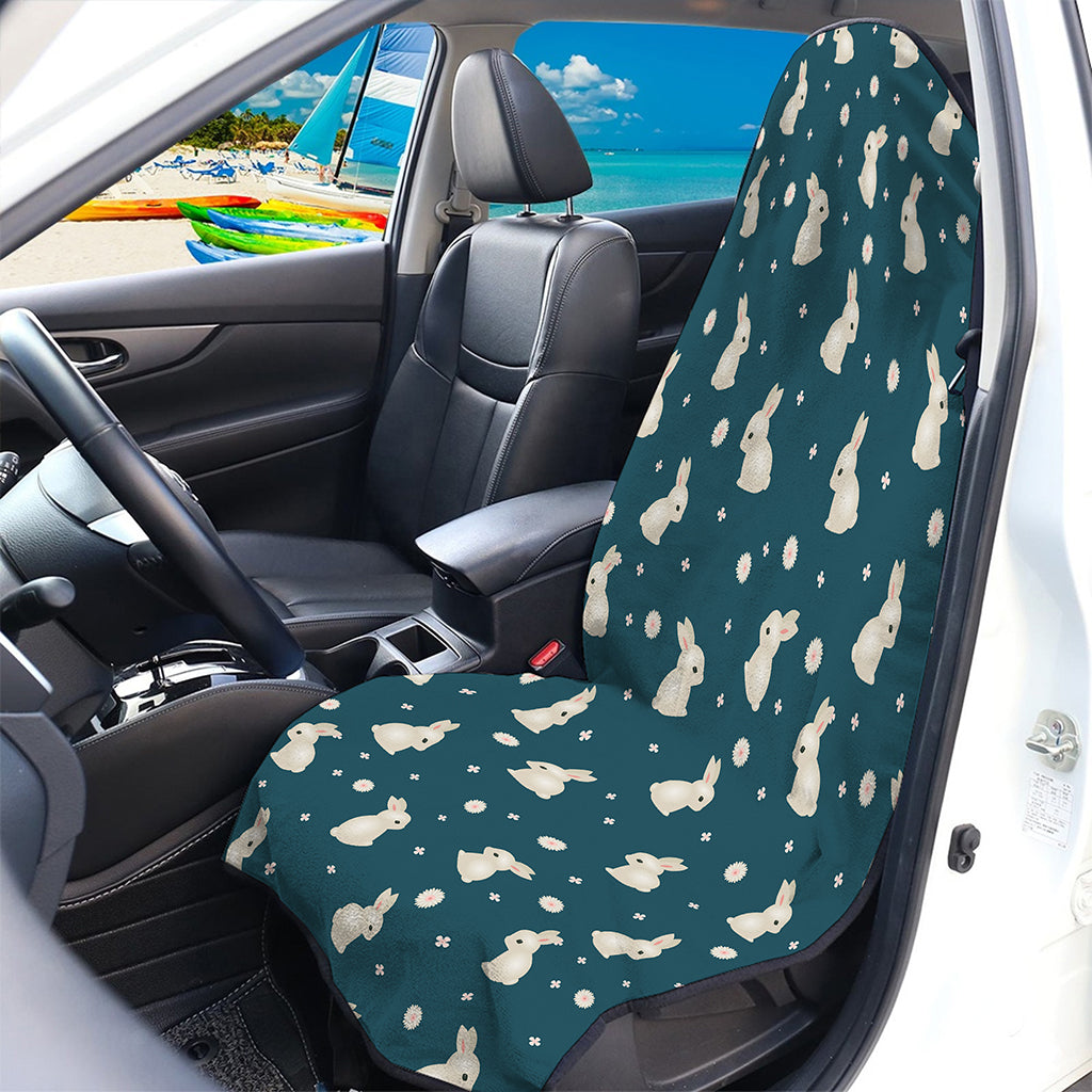 Baby Rabbit Pattern Print Waterproof Car Seat Cover