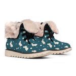 Baby Rabbit Pattern Print Winter Boots
