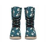 Baby Rabbit Pattern Print Winter Boots