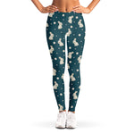 Baby Rabbit Pattern Print Women's Leggings