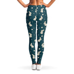 Baby Rabbit Pattern Print Women's Leggings