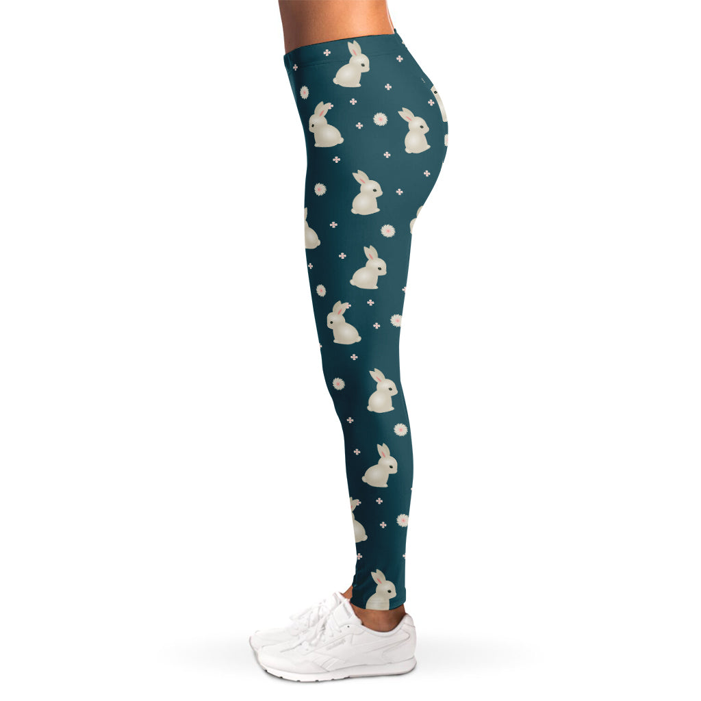 Baby Rabbit Pattern Print Women's Leggings