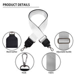 Illuminati Pattern Print Bag Strap