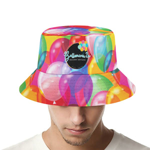 BALLOONCREW2U Front Print Bucket Hat