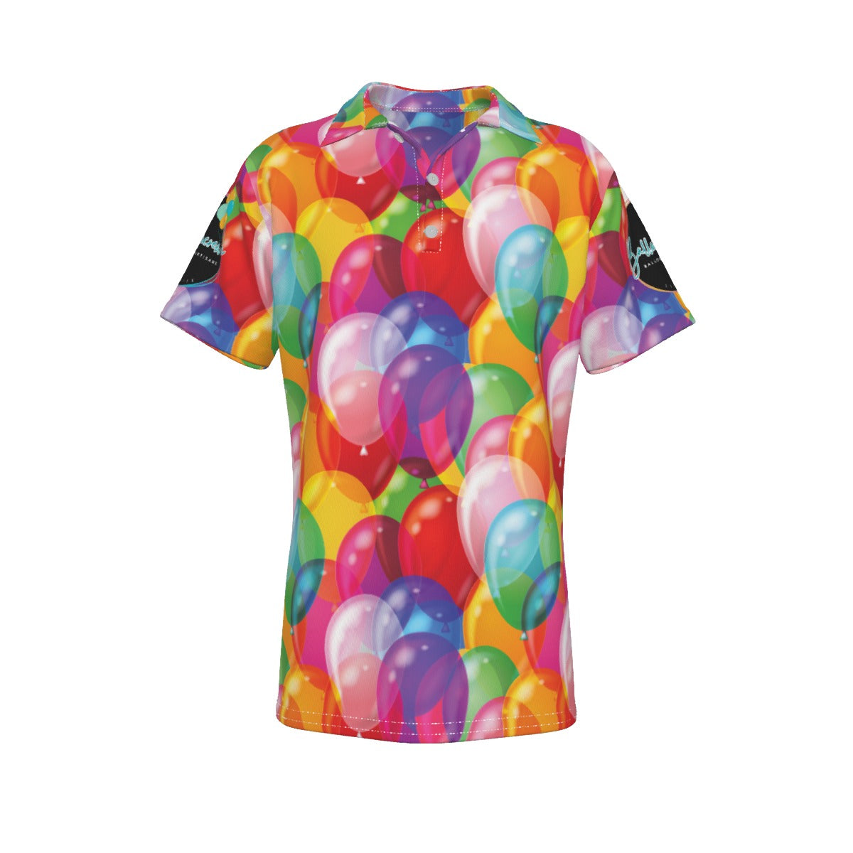 BALLOONCREW2U Print Men's Polo Shirt