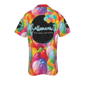 BALLOONCREW2U Print Men's Polo Shirt