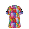 BALLOONCREW2U Print Women's Polo Shirt