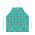 Banana And Monkey Pattern Print Adjustable Apron