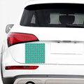 Banana And Monkey Pattern Print Car Sticker