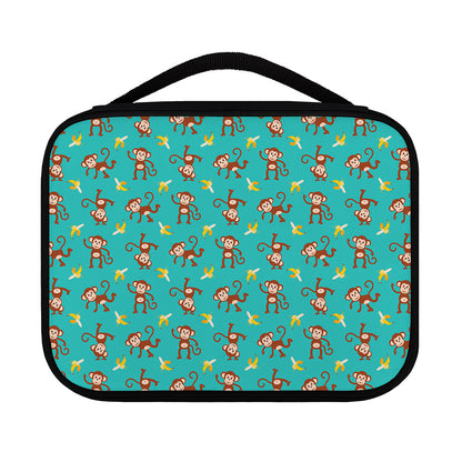 Banana And Monkey Pattern Print Classic Bible Case