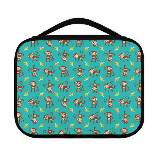 Banana And Monkey Pattern Print Classic Bible Case