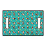 Banana And Monkey Pattern Print Golf Cart Seat Cover