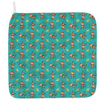 Banana And Monkey Pattern Print Hand Towel