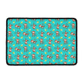 Banana And Monkey Pattern Print Kitchen Mat