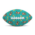 Banana And Monkey Pattern Print Rugby Ball